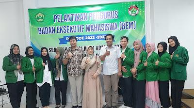 BEM STIA LPPN Padang di Lantik, Mukti Diapepin; Organisasi BEM Langkah Awal Pembangunan Karakter
